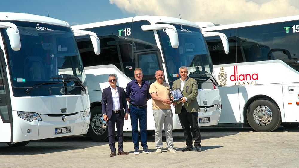 TEMSA’dan Diana Travel’a 9 adet Safir Teslimatı