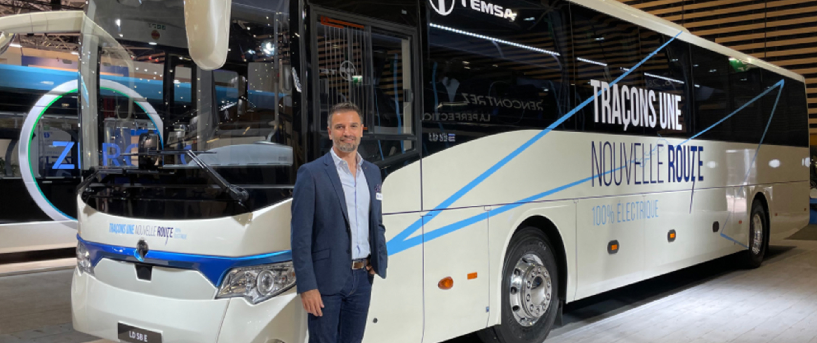 TEMSA, iki elektrikli aracını Fransa’da tanıttı